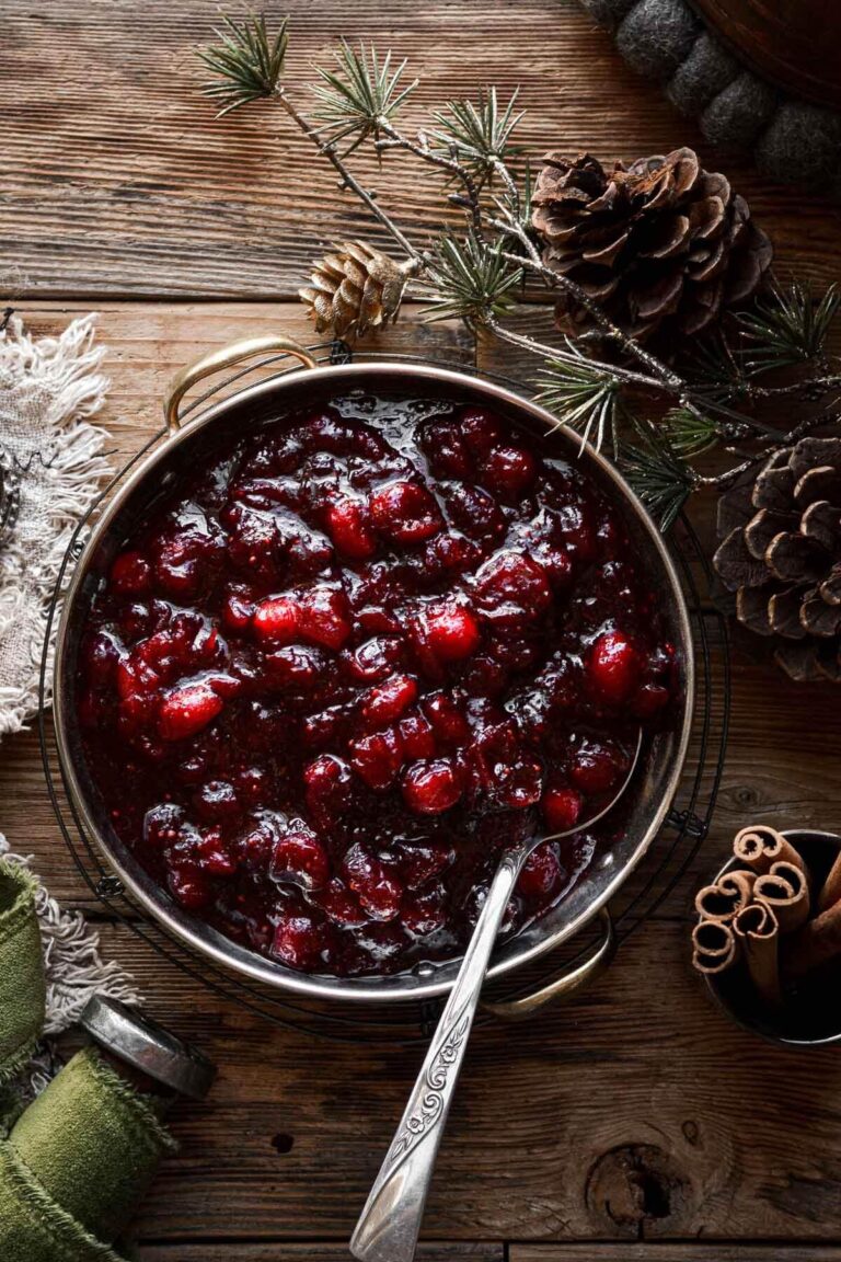 Cranberry Sauce Meatballs