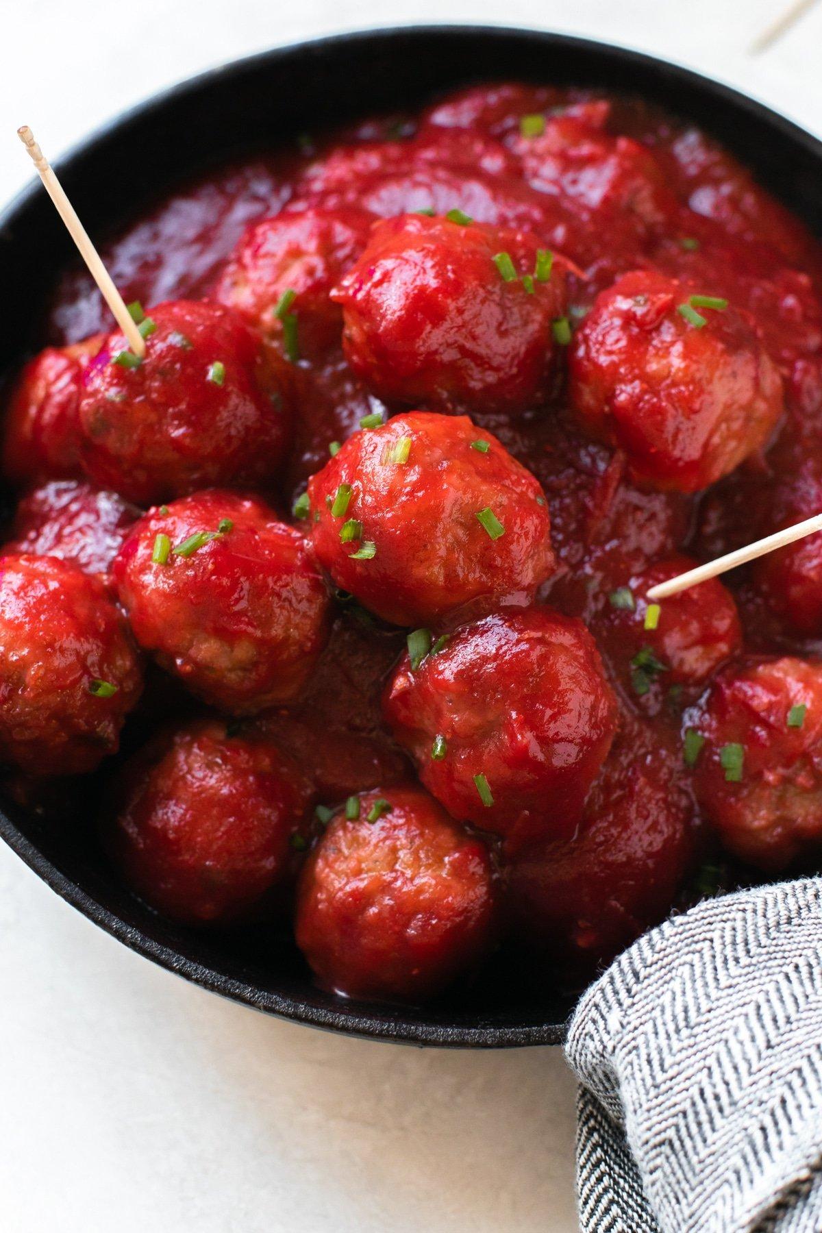 Healthier Alternatives: Making‍ Cranberry Sauce meatballs Guilt-Free