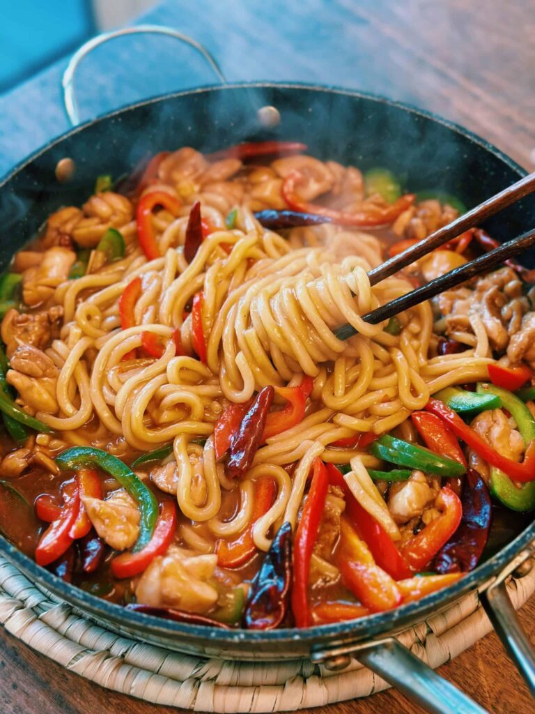 Chicken Noodles with Butter