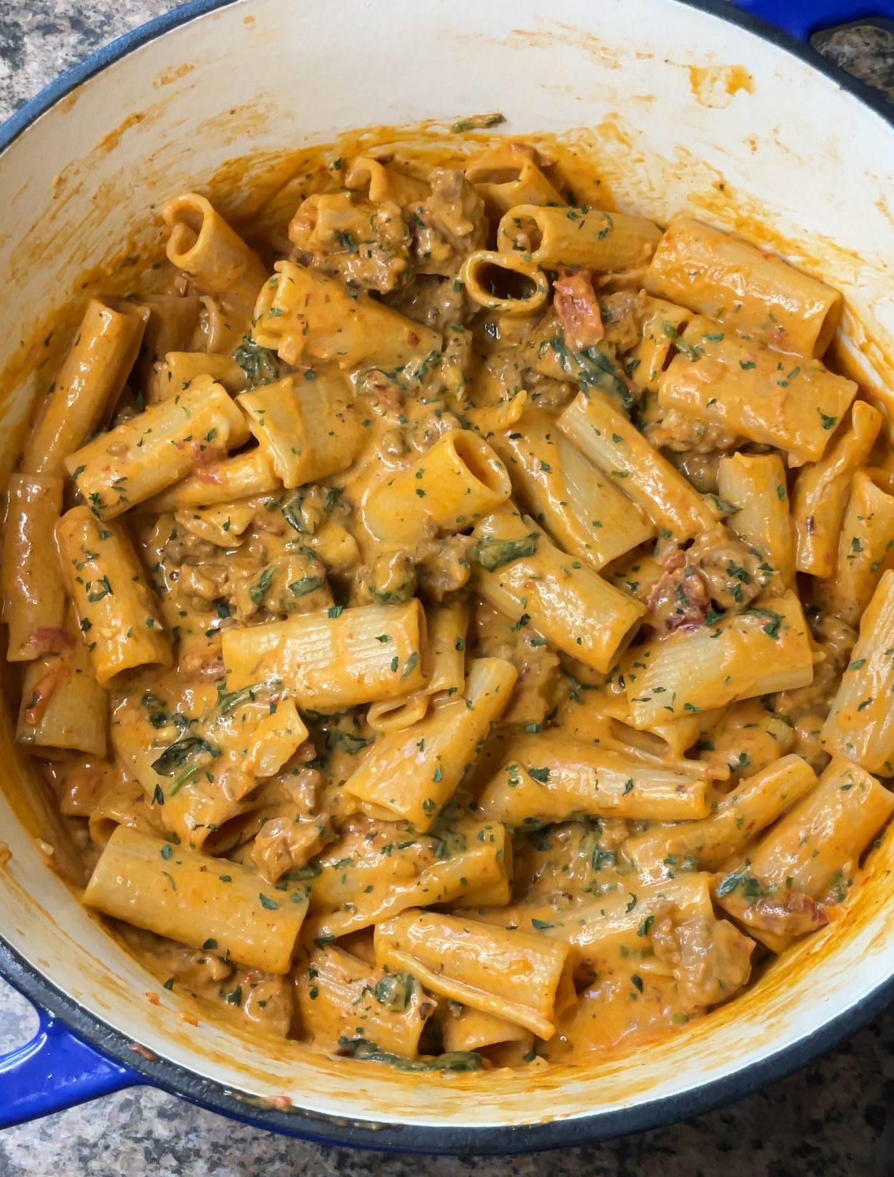 Creamy and Cheesy: Crafting Irresistible Rigatoni