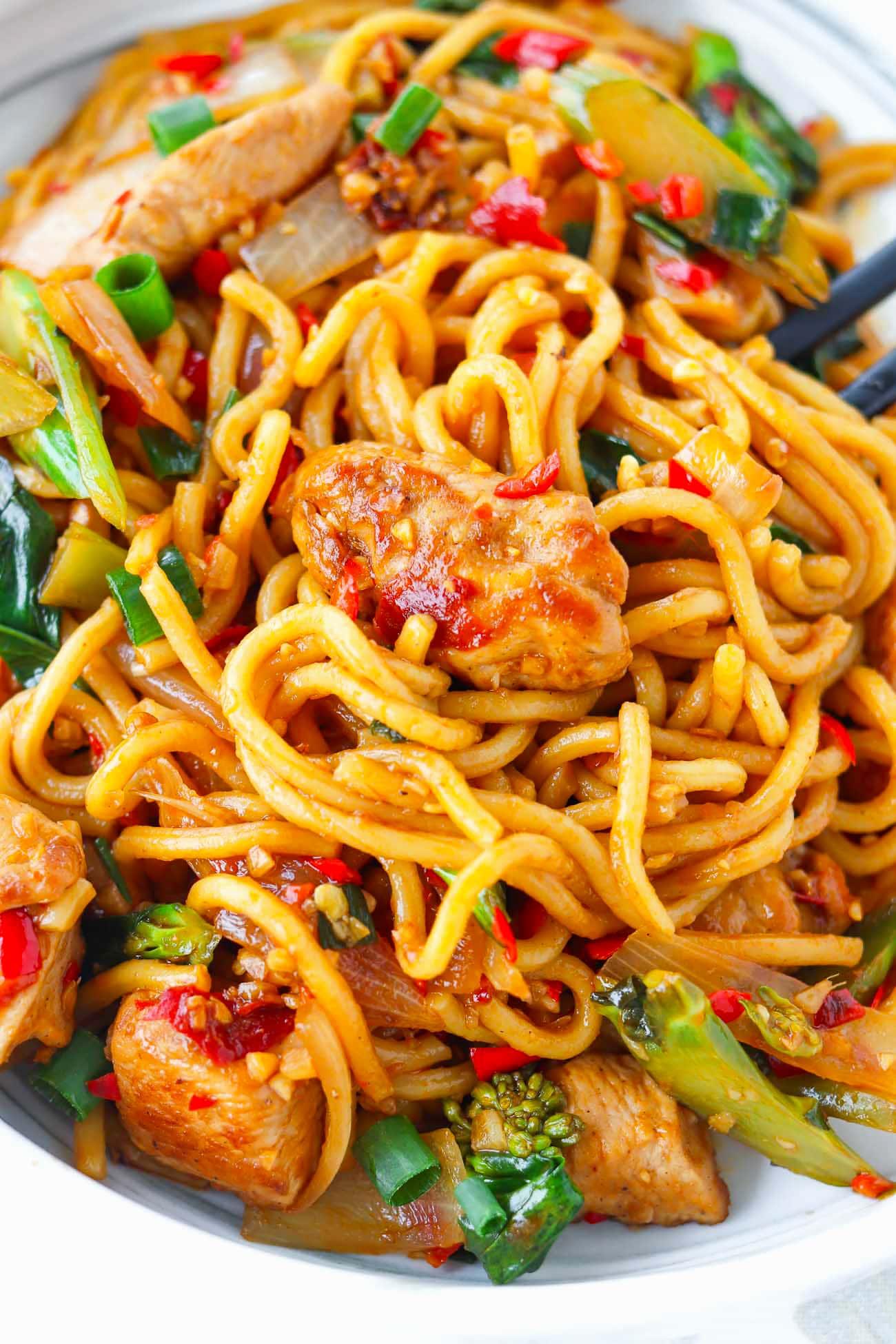 Exploring the Comforting Basics of ​Chicken noodles with Butter